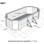 Бассен Ангара 600 х 250 см