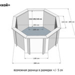 Бассен Ханхой 250 х 250 см