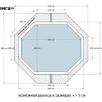 Бассейн Киренга 465 х 370 см