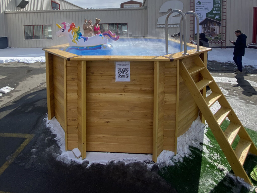 Бассейн Енисей 550 х 370 см
